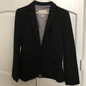 Black suit blazer